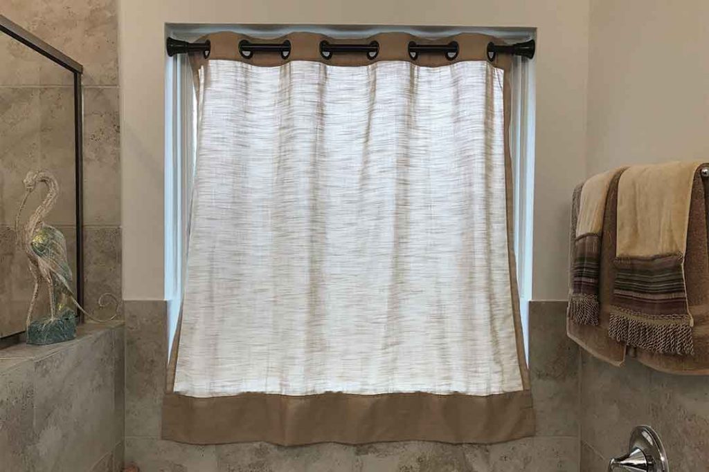 how to measure a curtain to hem