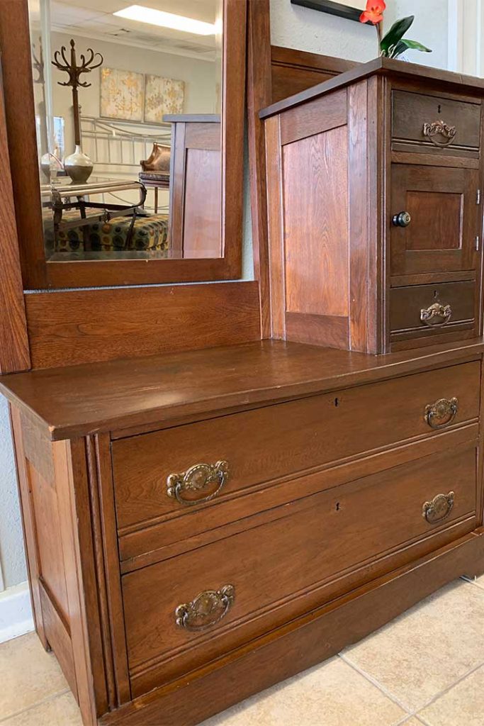 antique gentleman's dresser